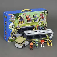 Іграшка Щенячий Патруль – фура-автовоз із 4 героями (Гонщик, Маршал, Роккі, Зума)