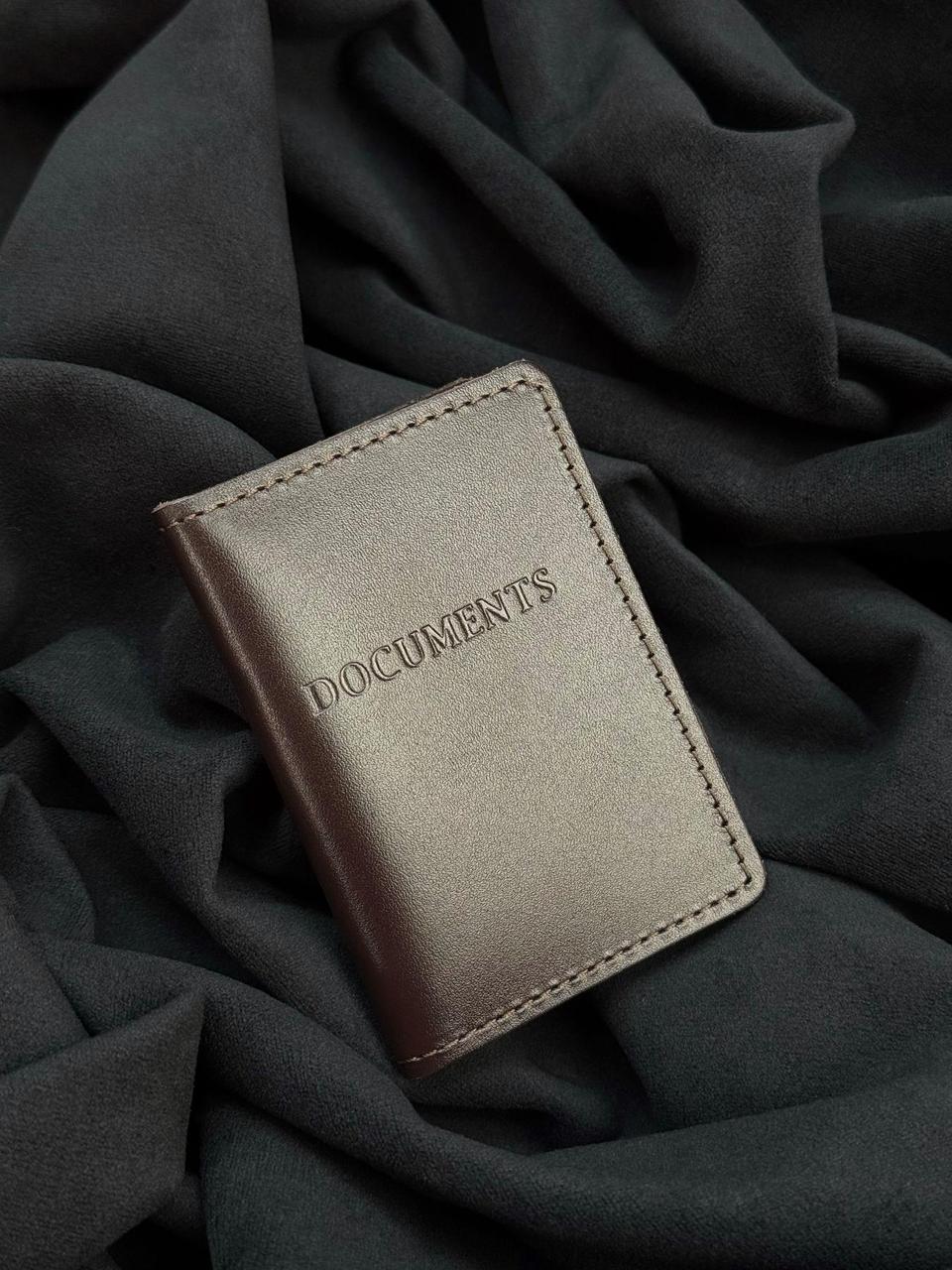 Обкладинка на документи SR032 (коричневий), фото 1
