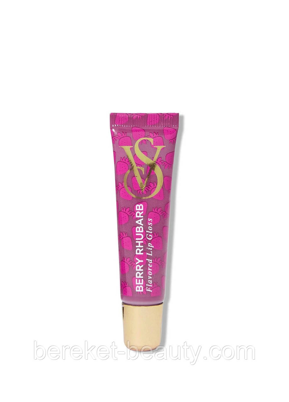 Блиск для губ Victoria's Secret Flavored Lip Gloss Berry Rhubarb, фото 1