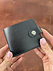 Класичний гаманець із натуральної шкіри SD009 (чорний), фото 2