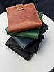 Класичний гаманець із натуральної шкіри SD003 (зелений), фото 7