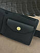 Класичний гаманець із натуральної шкіри SD001 (чорний), фото 4