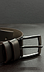 Ремінь чоловічій з натуральної шкіри SBR002 (коричневий), фото 2