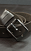 Ремінь чоловічій з натуральної шкіри SBR002 (коричневий), фото 3