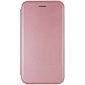 Чохол книжка для телефону Xiaomi Redmi Note 8 Orig на магніті з функцією підставки і кишенею для карт  Rose Gold 4you