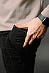 Чоловіче портмоне із натуральної шкіри тиснення пітон SR007 (чорне), фото 6