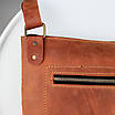 Сумка-месенджер Skill з натуральної шкіри Crazy Horse, через плече (світло-коричневий), фото 7