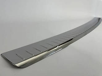 Накладка на задній бампер для Volkswagen T5 2003-2015 Хром-нерж (TAN24)