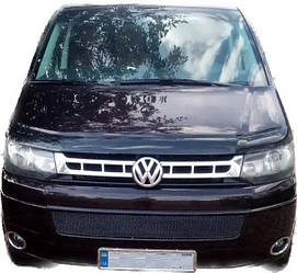 Накладка на передню решітку для Volkswagen T5 2010-2014 2шт (TAN24)