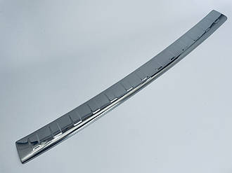 Накладка на задній бампер для Opel Zafira B 2005-2011 Хром-нерж (TAN24)