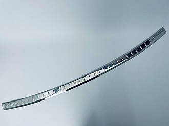 Накладка на задній бампер для Audi Q7 2010-2015 Хром-нерж (TAN24)