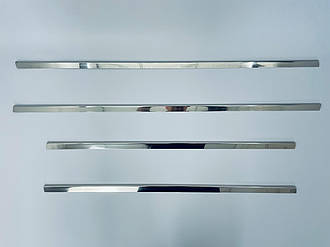 Окантовка вікон для Nissan Qashqai 2007-2014 4шт (TAN24)