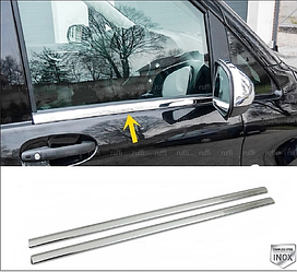 Окантовка вікон для Mercedes Vito W447 2014+ 2шт (TAN24)