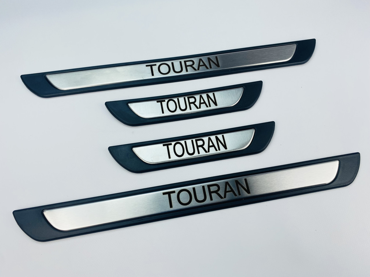 Хром накладки Volkswagen Touran накл. на пороги 4шт (Y-1 хром-пласт) (TAN24), фото 1