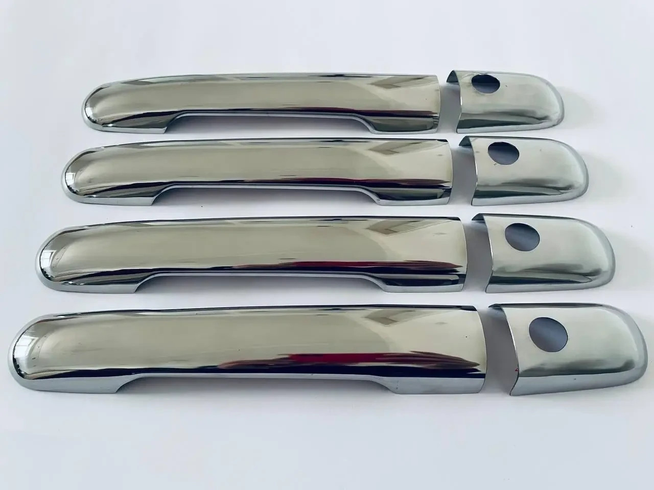 Накладки на ручки для Mercedes Sprinter 901 1995-2006 / Vito W638 / LT35 хром-нерж, 4 шт (TAN24), фото 1