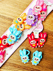 Резинки для волосся дитячі 10 пар/уп ЛАБУБУ