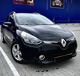 Накладка на передню решітку для Renault Clio IV HB 2012+ 2шт (TAN24)