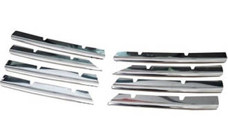 Накладка на передню решітку для Volkswagen Passat B6 2005-2011 8шт (TAN24)