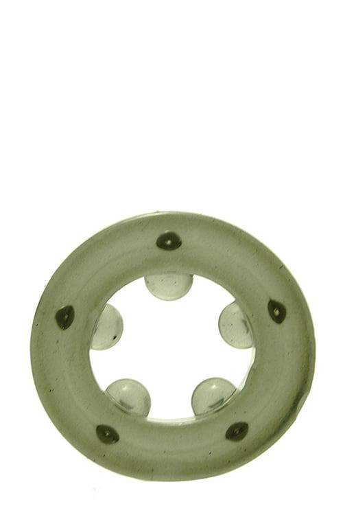 Ерекційне кільце із вбудованими магнітами Seven Creations Magnetic Cockring сіре 18+, фото 1