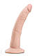 Фалоімітато реалістичний Blush Dr. Skin самозмащувальний, на присосці, бежевий 18+, фото 2