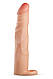 Насадка на пеніс реалістична Blush Performance Plus з кільцем для мошонки, бежева 18+, фото 3
