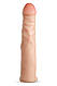 Насадка на пеніс реалістична Blush Performance Plus з кільцем для мошонки, бежева 18+, фото 4