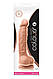 Фалоімітатор реалістичний подвійний щільності NS Novelties на Colours присоску, бежевий 18+, фото 3
