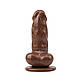 Фалоімітатор реалістичний з присоскою Chisa Ballsy Super Cock JUMBO JACK коричневий 18+, фото 4