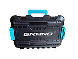 Машина кутошліфувальна ручна GRAND МШУ-20 BL/HS Якісна акумуляторна болгарка (АКБ і зарядка), фото 4