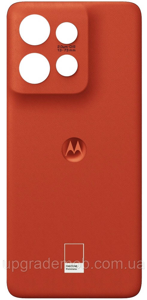Задня кришка Motorola XT2409 Edge 50 Neo червона Poinciana оригінал, фото 1