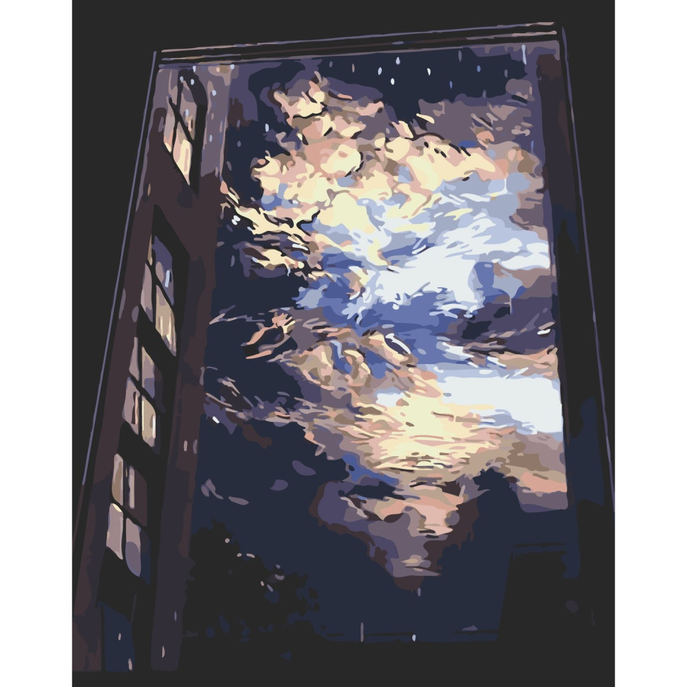 Набір для розпису "Після негоди" 40*50 см