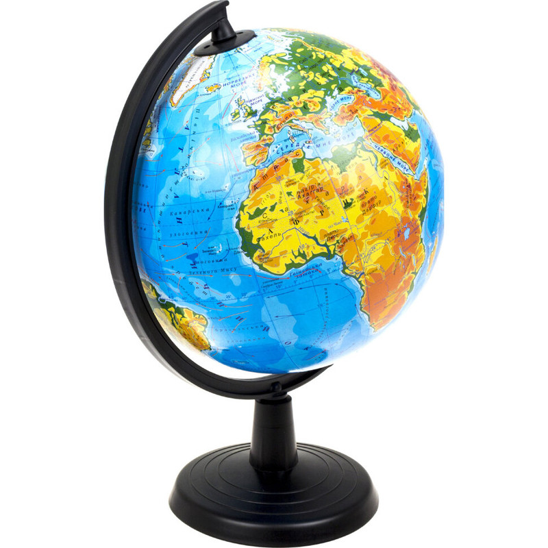 Глобус 22 см фізичний 928848
