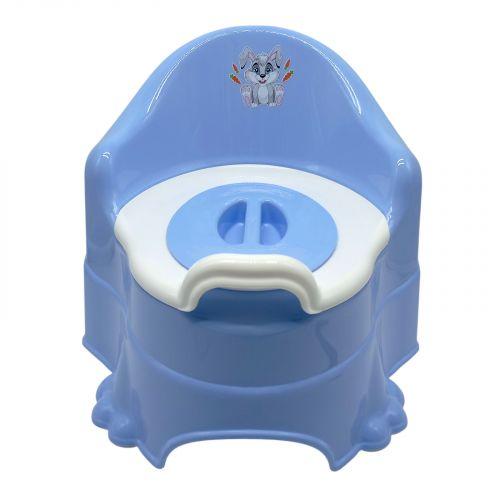 Горщик дитячий (синій) (різні наліпки) [tsi44382-TSI], фото 1