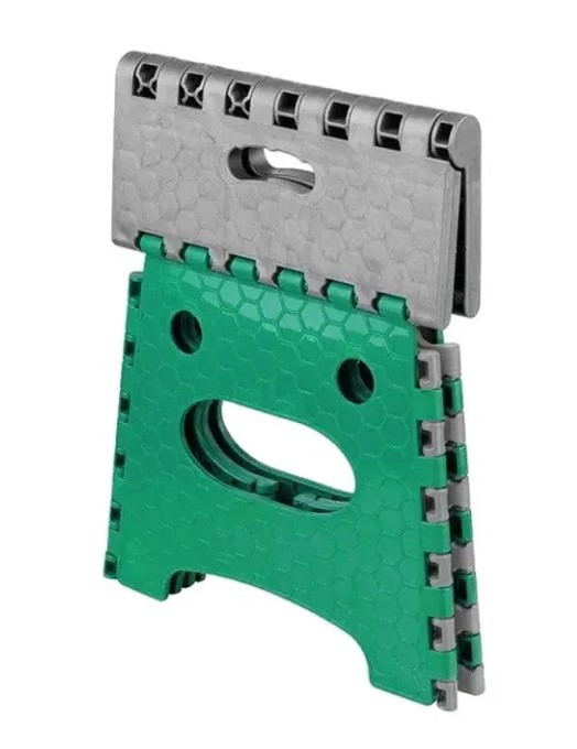 Стілець розкладний, зелений (висота 269 мм)