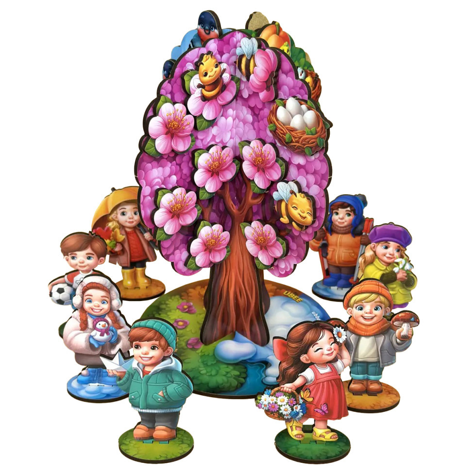 Гра на липучках Пори року абрикоса