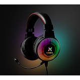 Навушники Vinga HSCU-100 Gaming LED Black (HSCU-100), фото 8