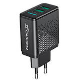 Зарядний пристрій Grand-X CH-60 2USB 5V 31A (CH-60) адаптер, фото 3