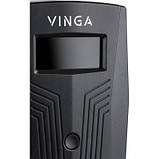 Vinga LCD  600VA 360W AVR 2*Schuko plastic case (  VPC-6, фото 7