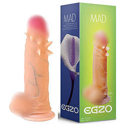 Фалоімітатор з вусиками EGZO Unusual Lover 18+