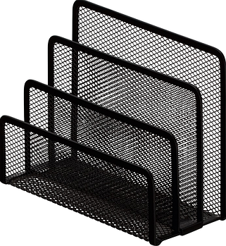 Підставка для листів Buromax 170х80х135 мм чорна BM.6210-01