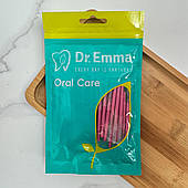Міжзубні щітки кутові Dr.Emma 0,7 мм (рожеві), 20 шт