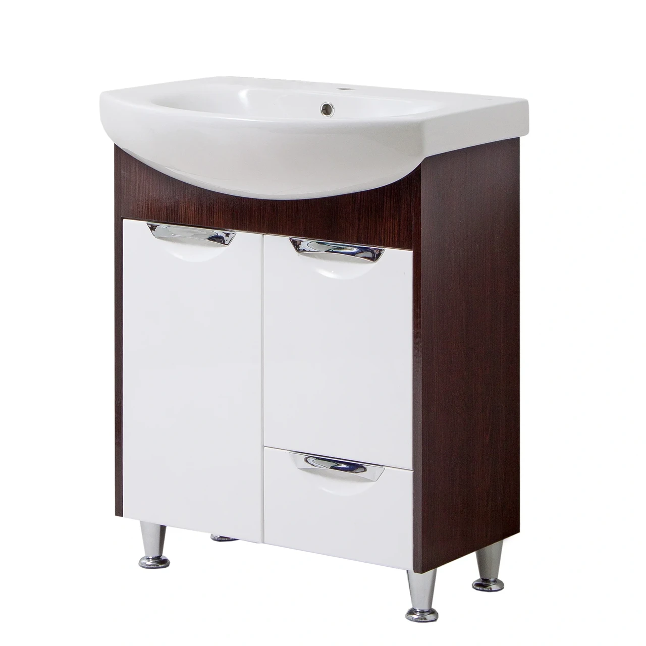 Тумба з умивальником "Венге" Проксі 60 з шухлядою, вр.р., фото 1