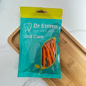 Міжзубні щітки кутові Dr.Emma 0,6 мм (оранжеві), 20 шт