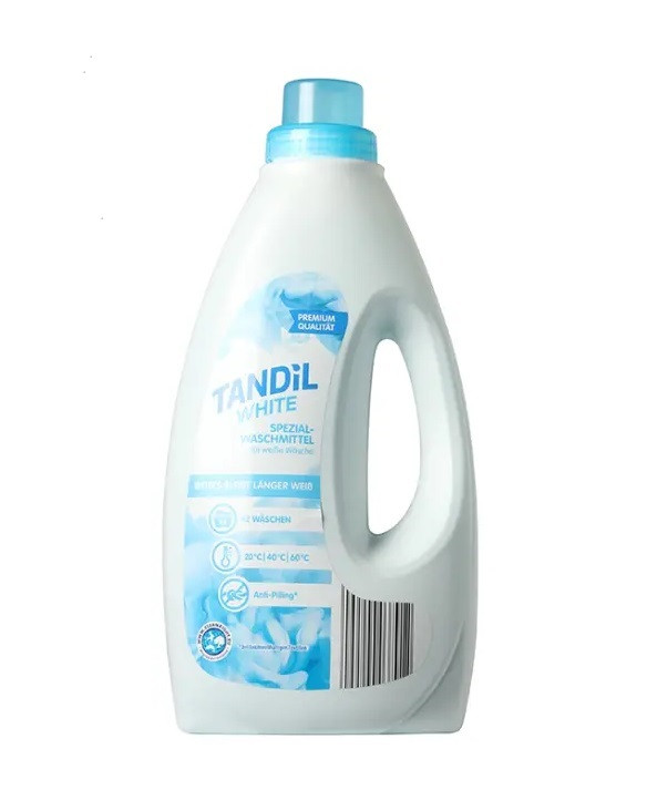 Гель для прання білих тканин Tandil White 1500 мл 42 прань, фото 1