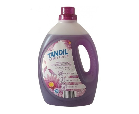 Гель для прання Tandil Premium Purple Lotus 2.2 л 40 циклів прання, фото 1