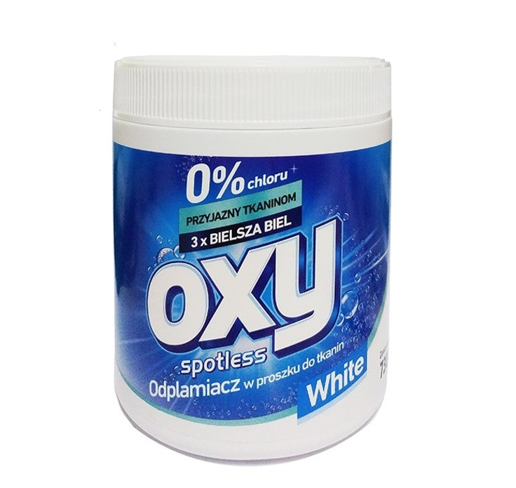 Плямовивідник для білих тканин OXY Spotless White 730 г, фото 1