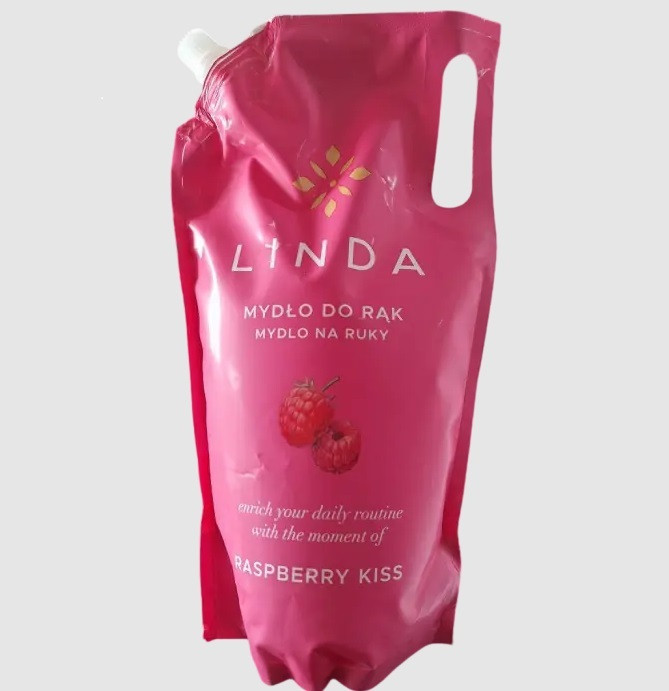 Мило рідке Linda Raspberry Kiss дой-пак 1 л, фото 1