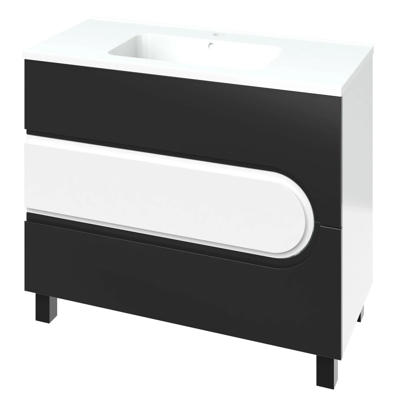 "Доміно NEW" Тумба підлогова з ум. Родео 100 П., фото 1