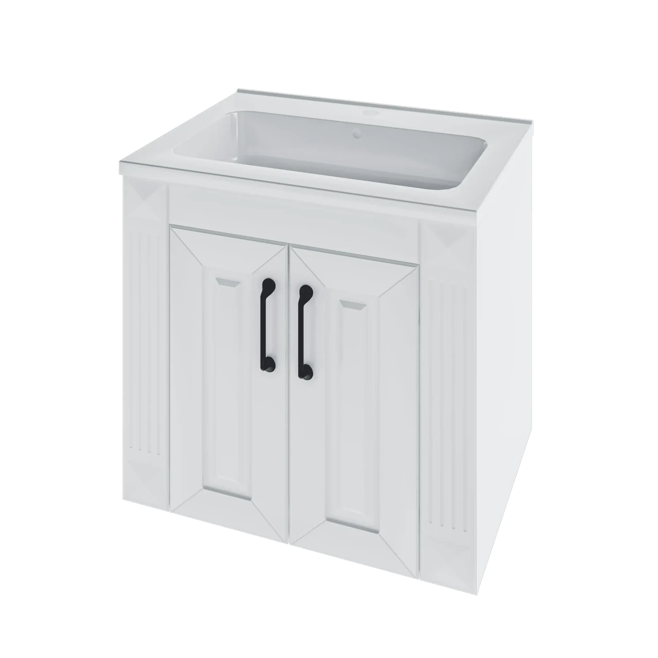 "Аскольд" тумба підвісна з ум. Родео 60, біла, фото 1