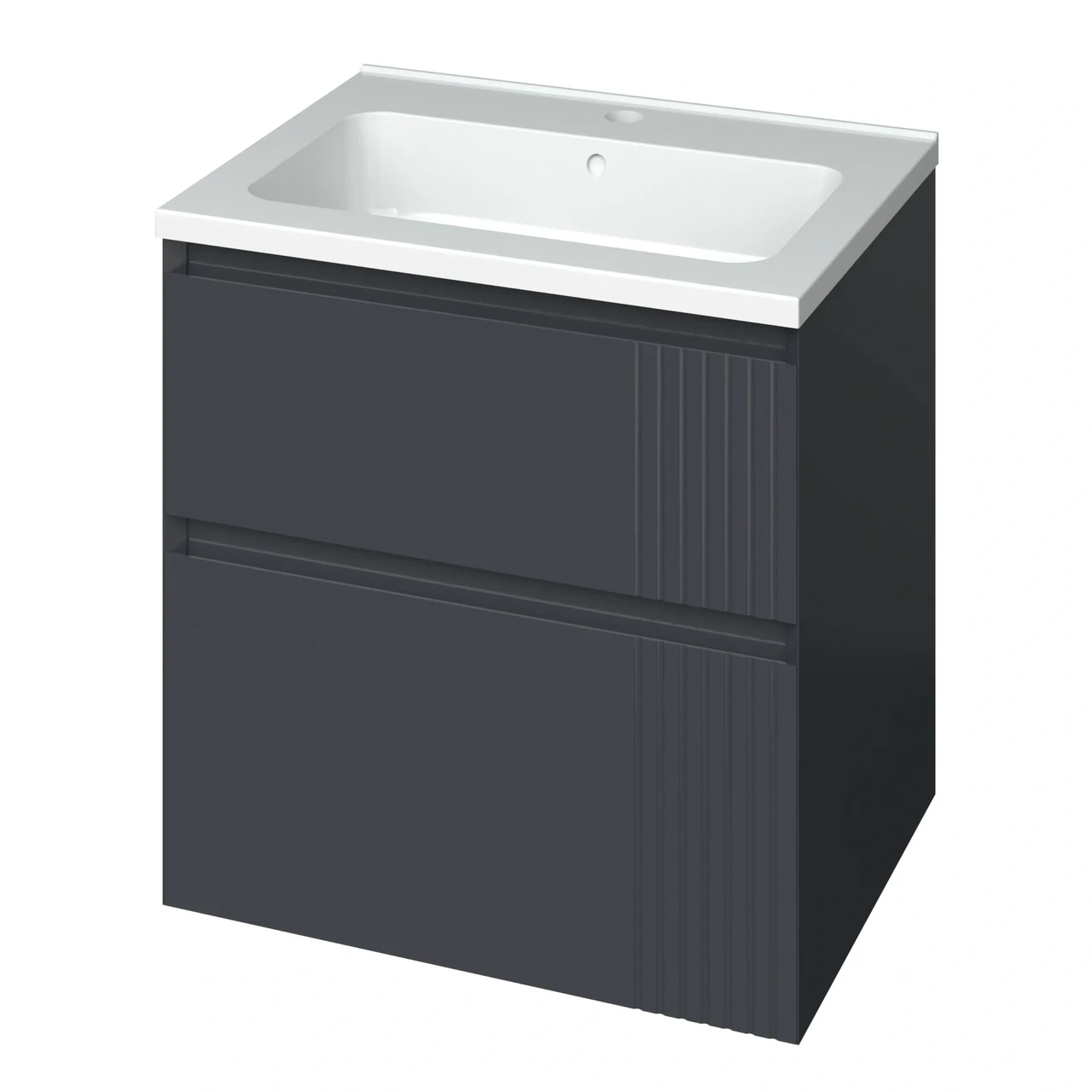 Тумба підвісна "Родео" з ум. Родео 60, антрацит, фото 1